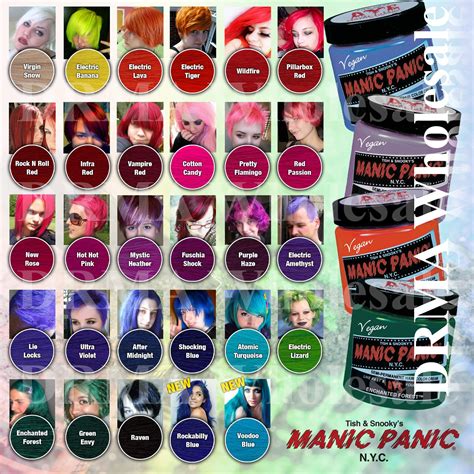 Manic Panic Colors Mlu63 Agbc