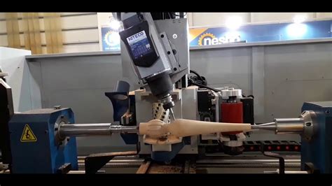 NESTO 5 EKSEN PRO CNC AHŞAP TORNA MAKİNASI YouTube