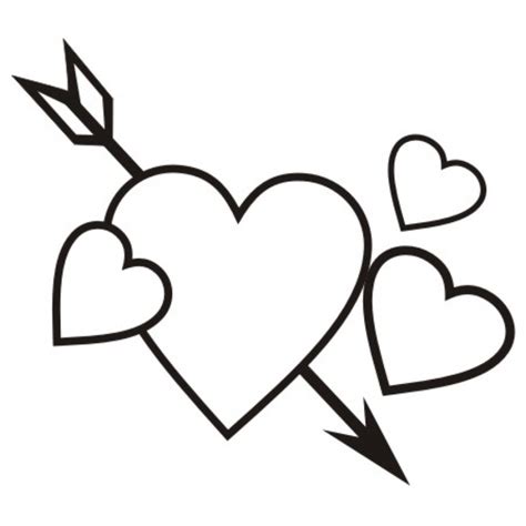 valentine black  white clipart   cliparts  images