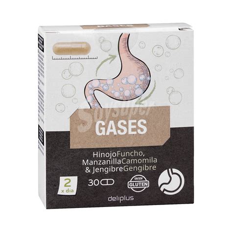 Deliplus Capsulas Gases Contiene Hinojo Manzanilla Y Jengibre Caja 30 U