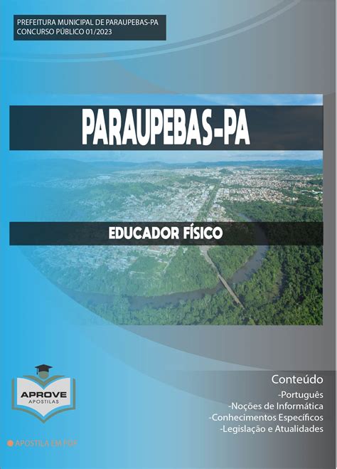 Apostila Parauapebas Educador F Sico Aprove Apostilas