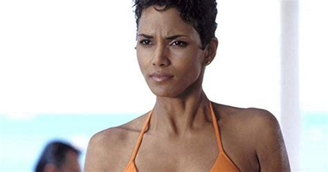 Bond Girl Halle Berry hasn't aged a day in 18 years as she stuns in ...