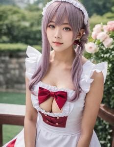 Maid Cosplay Male Fancy Dress Face Swap Insert Your Face Id