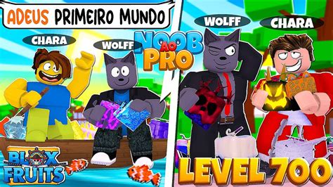 Blox Fruits Noob Ao Pro Fiquei Horas Upando At O Level