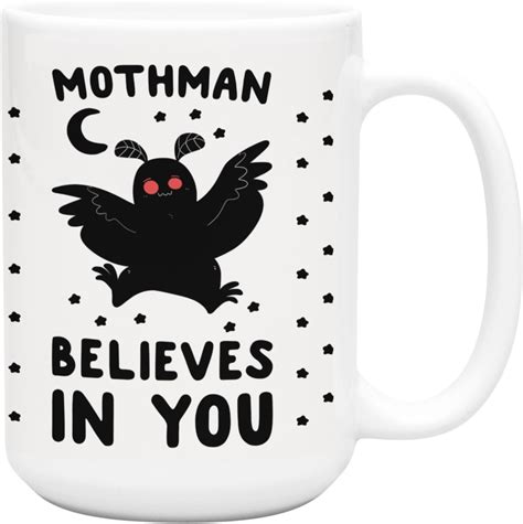 Amazon.com: LookHUMAN Pastel Mothman Coffee Mug - Funny Coffee Mugs