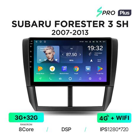 Магнитола Teyes SPRO Plus 3/32 Гб для Subaru Forester III SH (2007-2013 ...
