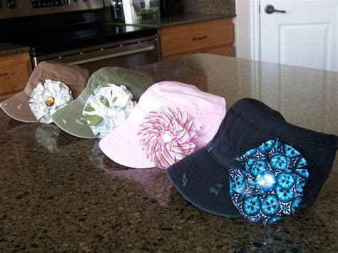 Somethin Sassy Embellished Hats With Interchangeable Flowers 2500