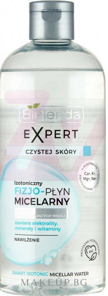 Овлажняваща мицеларна вода за почистване на грим - Bielenda Expert ...