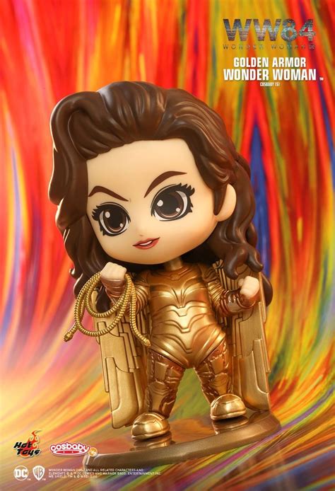 Hot Toys Wonder Woman Golden Armor Wonder Woman Cosbaby S Bobble Head