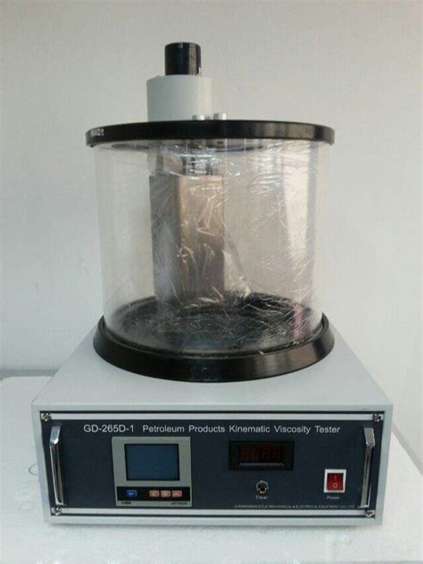 Kinematic Capillary Viscometer Kinematic Viscosity Bath ASTM D445