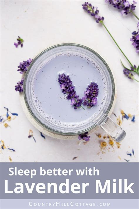 Lavender Milk Lavender Moon Milk For Restful Sleep Recipe Moon