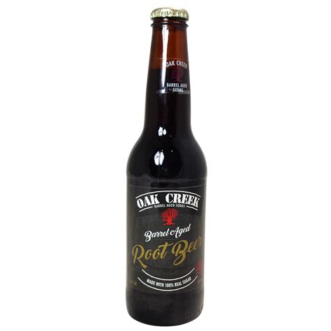 Oak Creek Barrel Aged Root Beer 12 Oz Bottle Blue Dog Beverage