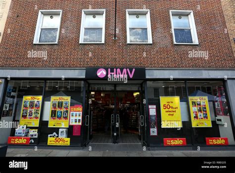 General Views Of Hmv Music And Movies Store In Chichester West Sussex