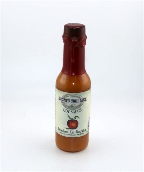 Cooper S Small Batch Peaches Regalia Hot Sauce Garden Of The Gods Trading Post