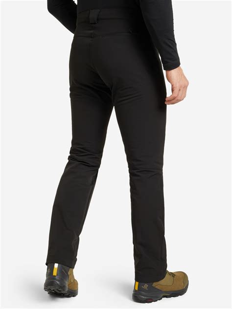 Брюки мужские Salomon Wayfarer Warm черный цвет — купить за 23540 тг со ...