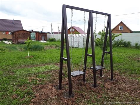 Качели для двоих (300х220х70)см купить в интернет-магазине Ярмарка ...