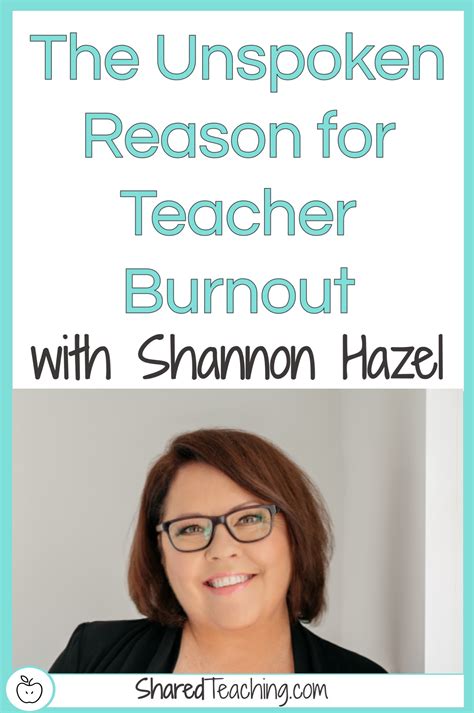 The Unspoken Reason for Teacher Burnout with Shannon Hazel - Shared