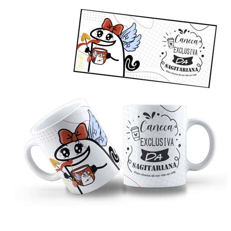 Caneca Flork Sagitariana Elo Produtos Especiais