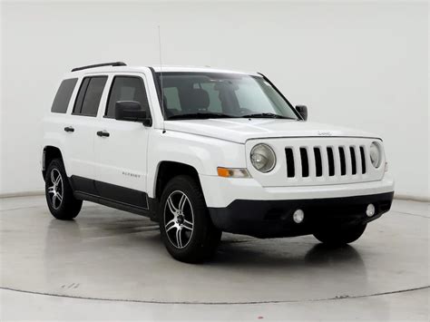 Used Jeep Patriot White Exterior For Sale