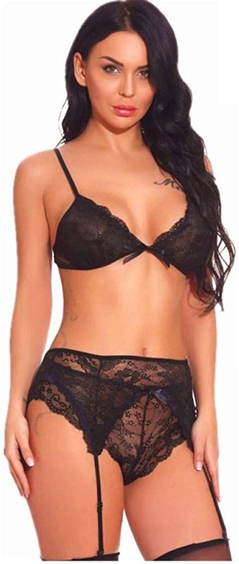 Sottovesti Da Donna Sexy Lingerie Sexy Garter Steel Underpants Amazon Co Uk Health Personal