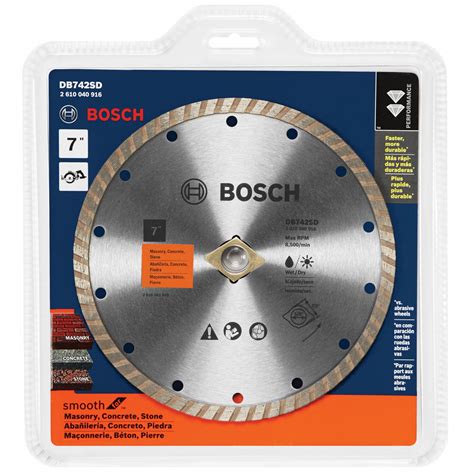 Bosch Circular Saws Diamond Saw Blade Concrete Masonry Stone