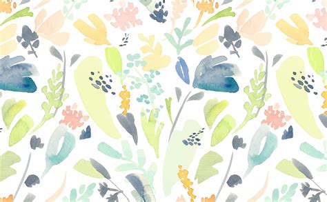 teal wallpaper floral 3