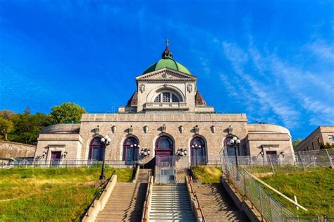 Saint Joseph Oratory In Montreal Stock Photo Image Of Monument
