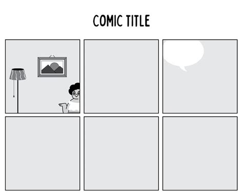 Free printable comic strip templates you can customize | Canva