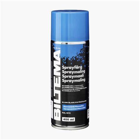 Spraypaint Gloss Sky Blue Ml Biltema Fi