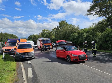 Zwei Verletzte Nach Verkehrsunfall Einsatzbericht Bergheim