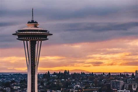 sunset  seattle   breathtaking views  seattle sunset
