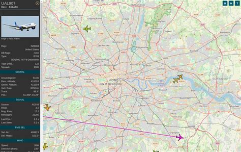 Air Traffic SE1 On Twitter Flight UAL907 Reg N29984 Oper