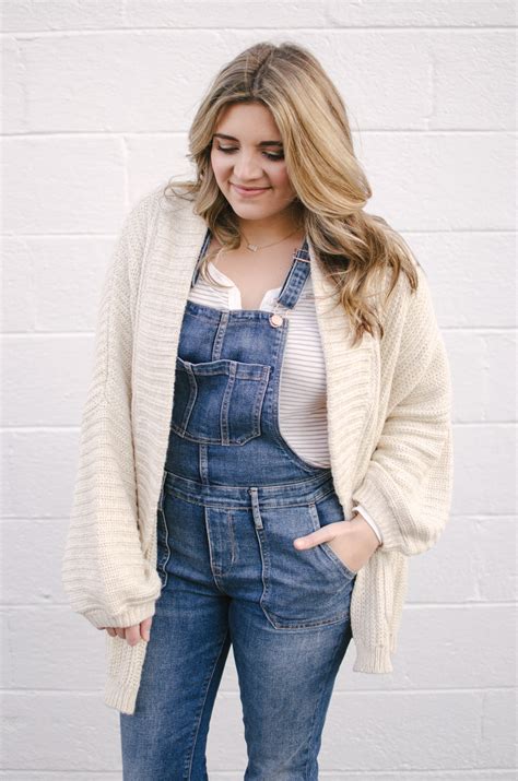 Winter Overalls Outfit - By Lauren M