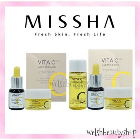 [MISSHA] VITA C PLUS ASCORBIC ACID (3items/2items) | Shopee Malaysia