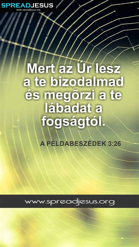 Proverbs 326 Hungarian Bible Quotes A PÉldabeszÉdek 326 Mobile