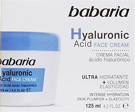 Babaria Hyaluronic Acid Crema Facial Ultrahidratante Fresh 125