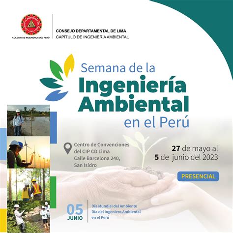 Semana De La Ingenieria Ambiental Mayo Al De Junio