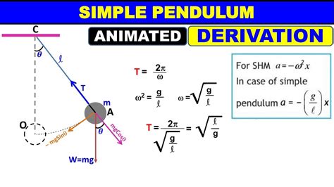 Simple Pendulum Class Example Of Shm Th Class Physics Ch