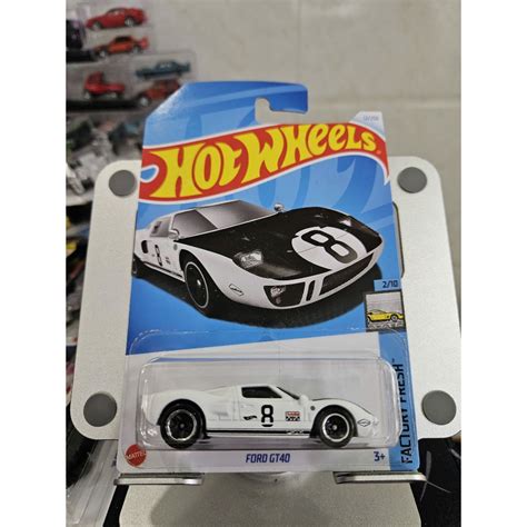 Hot Wheels 福特 GT 模型車 白色 blis 蝦皮購物