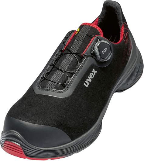 Uvex 68402 Safety Shoes - S3 SRC - Red/Black: Amazon.co.uk: Fashion