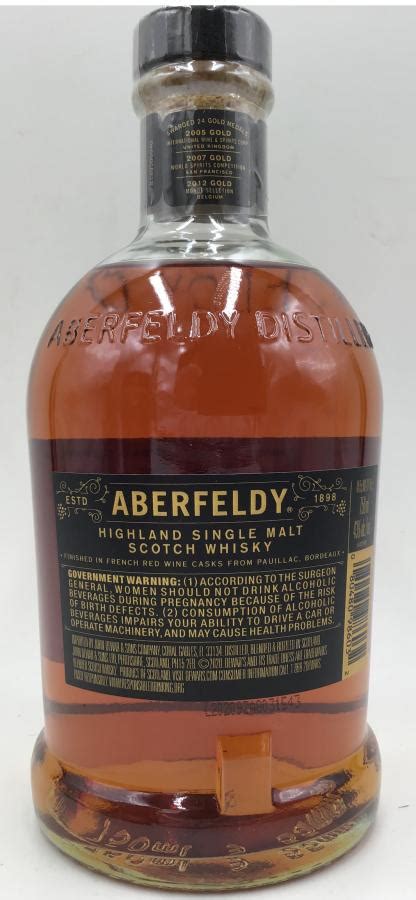 Aberfeldy 18-year-old - Ratings and reviews - Whiskybase