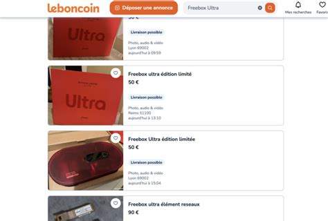 La Freebox Ultra Dition Limit E Sur Leboncoin Et Vinted Gare Aux Pi Ges