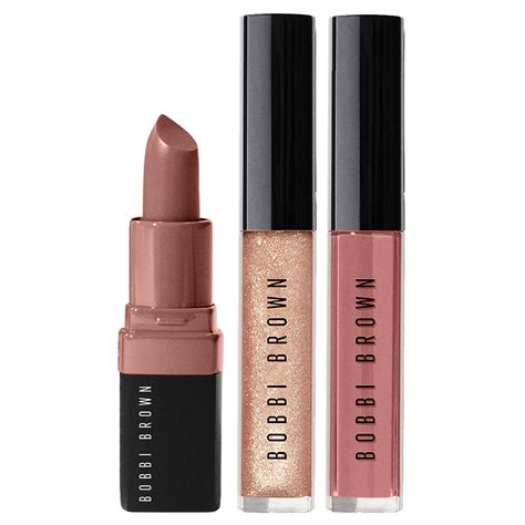 Bobbi Brown Holiday Crushed Crave Lip Trio Nude Set Au Adore Beauty