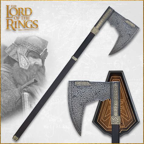 Gimlis Axe Bearded Lotr Replica