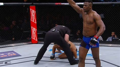 UFC Fight Night 102 Francis Ngannou Contre Anthony Hamilton UFC Fans