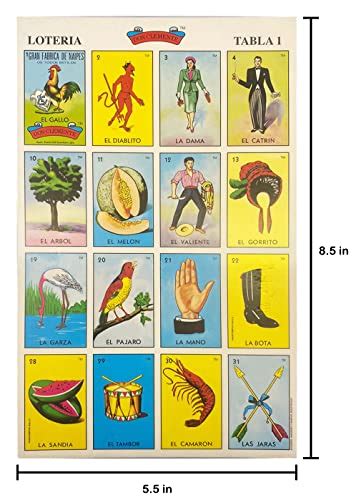 Snapklik Loteria Mexicana Tradicional Mini Don Clemente