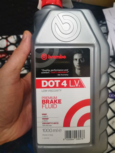 L04210 L 04 210 жидкость тормозная 1L DOT 4 LV низкая вя brembo ...