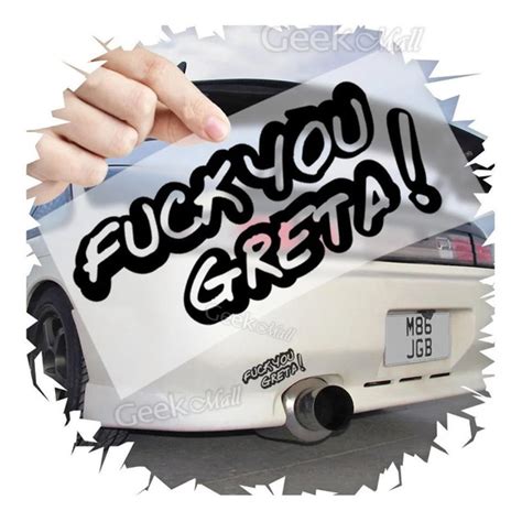 Adesivo Fuck You Greta MercadoLivre