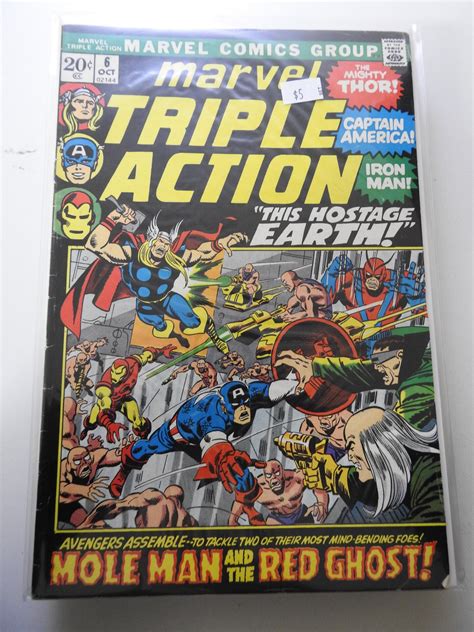 Marvel Triple Action 6 1972 Comic Books Bronze Age Marvel