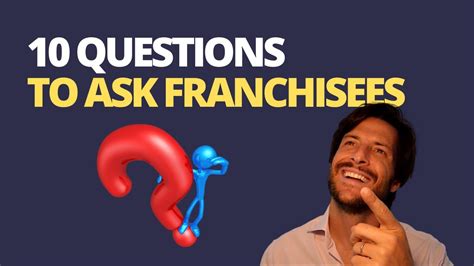 Ask These 10 Questions Before Buying A Franchise Youtube